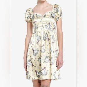 New with tags - Disney Beauty and the Beast Belle Satin Sweetheart Dress